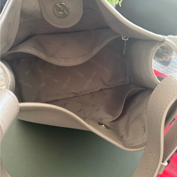 Longchamp Hobo Bag M LE FOULONNÉ Turtledove - Picture 10 of 16